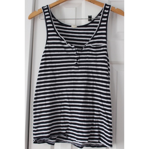 J.Crew Striped Tank Top