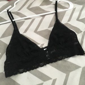 NEW Black lace bralette