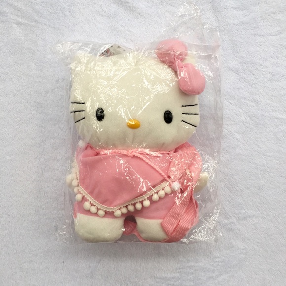 Hello Kitty Plush Backpack