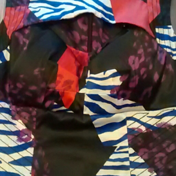 🌟REDUCED🌟✳My Michelle✳ Multi-Color/Pattern Dress - Picture 2 of 4