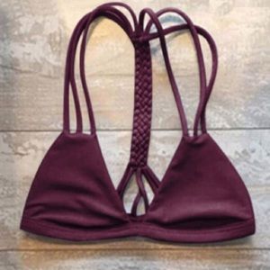 Zaful Bikini in red wine