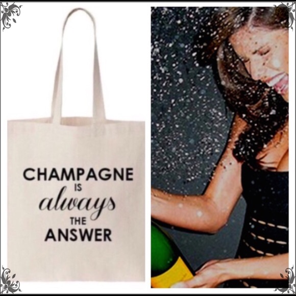 Champagne Tote - Picture 2 of 2