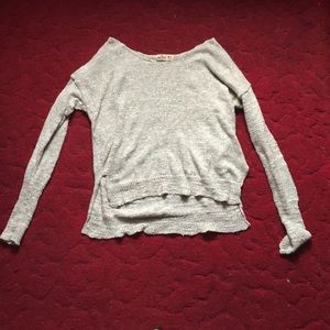 Long Sleeved Knitted Shirt.