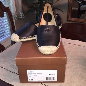 Coach Black Espadrilles