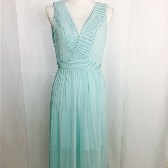 “At Last” Aqua Maxi Flawy Maxi Dress - Picture 4 of 8