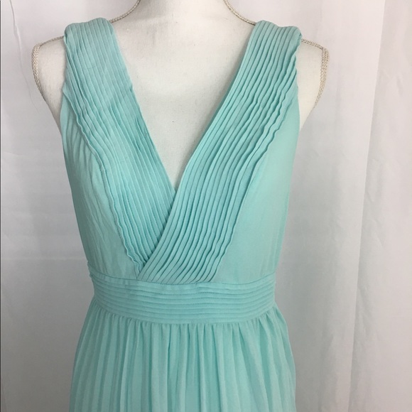 “At Last” Aqua Maxi Flawy Maxi Dress - Picture 7 of 8