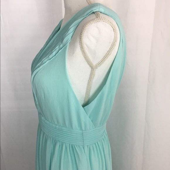 “At Last” Aqua Maxi Flawy Maxi Dress - Picture 8 of 8