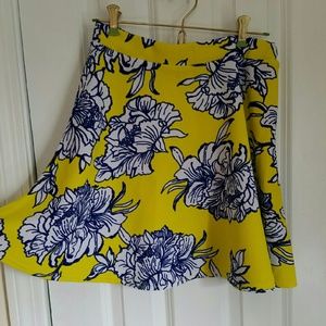 Floral Skater Skirt