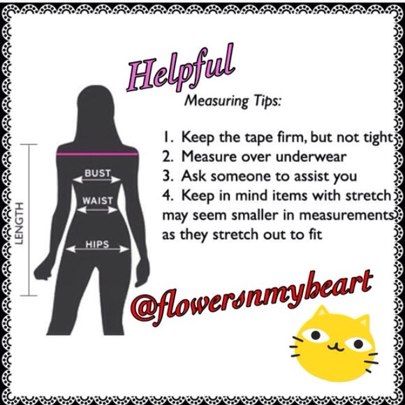 Size chart courtesy of flowersnmyheart - Picture 2 of 3