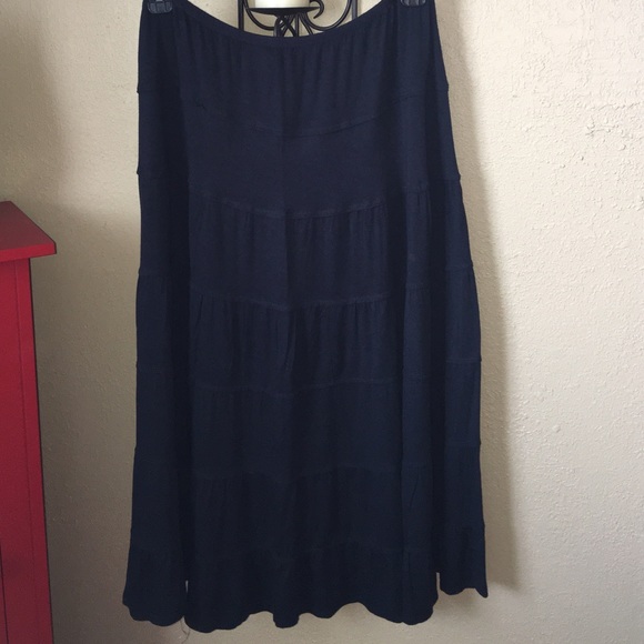 MAXI Navy Blue Skirt