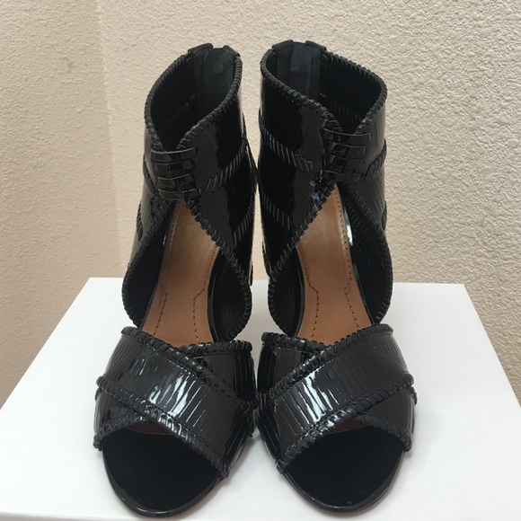 Givenchy Patent Bootie, size 7.5