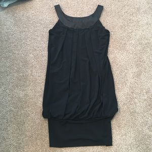 Black bubble dress