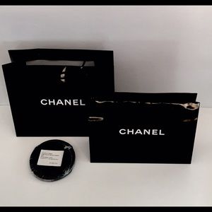 Authentic Chanel Shopping Bags & Black Ribbon