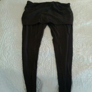 Splendid leggings with attached skirt