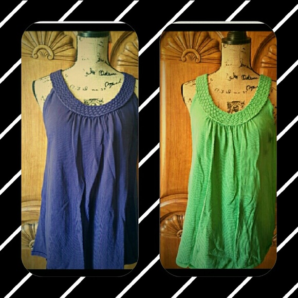 ⚠️ON SALE ⚠️ JOSEPH A. Braided Collar summer tanks