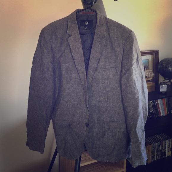 Men's H&M linen blazer - Picture 1 of 3