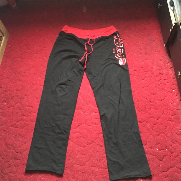 Coca-Cola sweatpants.