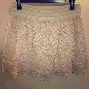 Lace shorts!