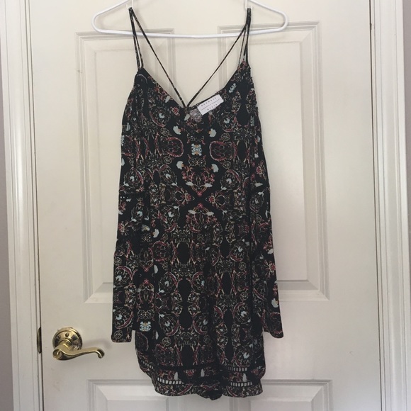 Kendall + Kylie off the shoulder romper