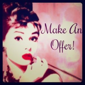 Make an offer on any items! All items MUST go! (: