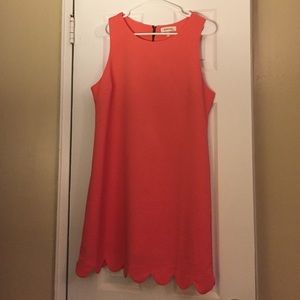 Monteau coral dress