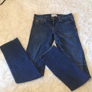 Juniors Abercrombie straight leg jeans