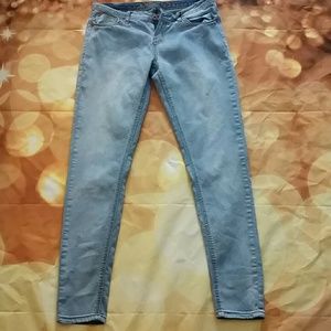Classic, "Faded" Skinny Jeans