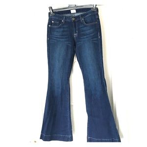 Hudson petite flare jeans size 27
