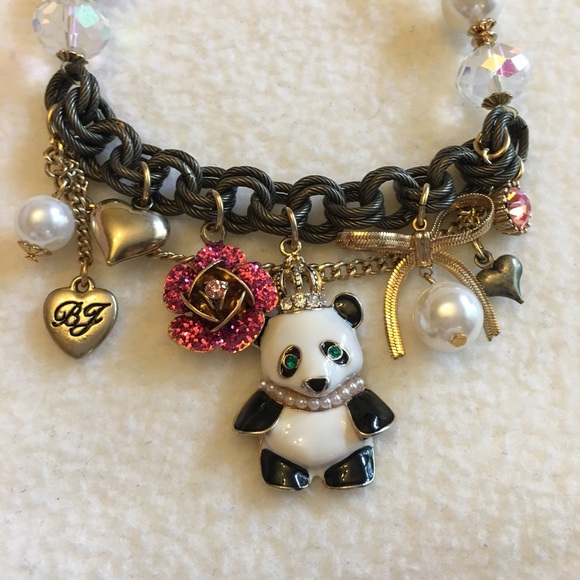 Betsey Johnson Panda Bracelet NEW