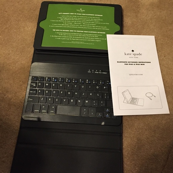 Kate Spade iPad mini keyboard case - Picture 3 of 4