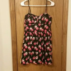 Floral print dress