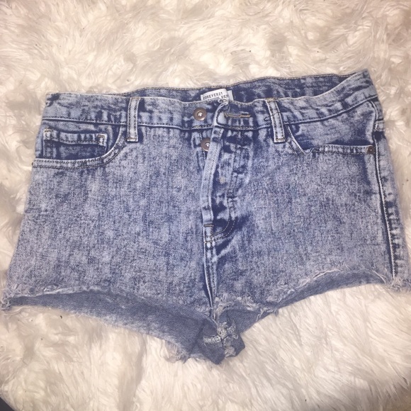 Jean cut off shorts