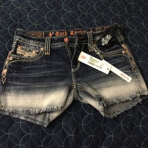 Rock revival shorts NWT