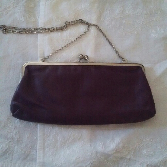Leather clutch