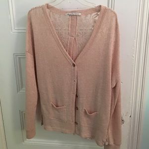 Open Back Lace Cardigan