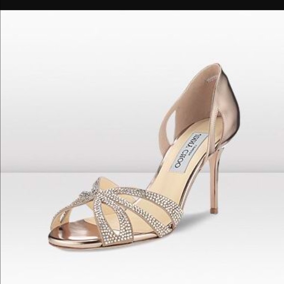 Jimmy choo bauble d'orsay sandal in nude