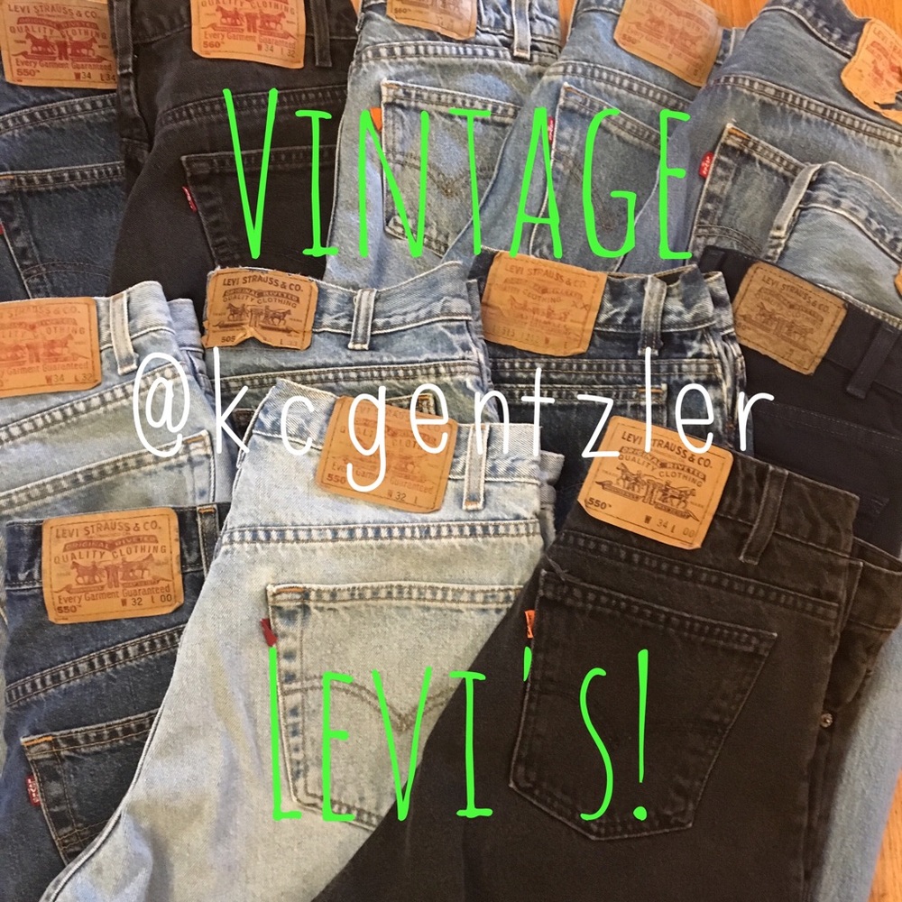 Vintage Levi's Jeans & Cutoffs! - Picture 2 of 3