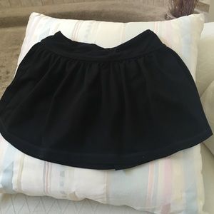 Nordstrom's Girll's Zella Black Skort- Medium