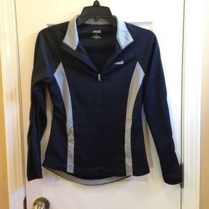 Black and grey workout jacket