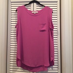 Loft purple blouse