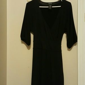 George wrap style dress