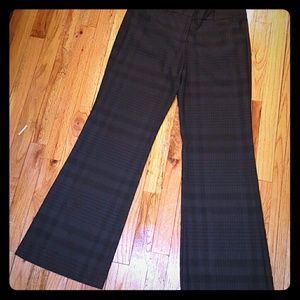 New york &company gray/black dress pants