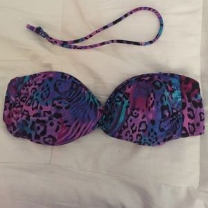 Cheetah Print Bathing Suit Top