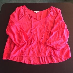 American Eagle 3/4 length sleeve Blouse