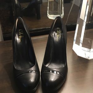 Cole Haan Black Leather Pumps size 9.5