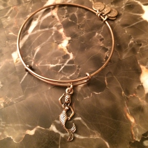 Silver Mermaid Alex & Ani Charm Bracelet