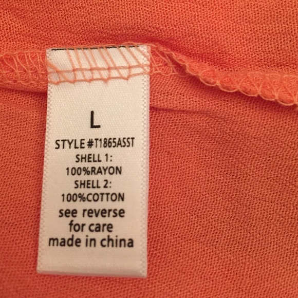 !  💥Coral crochet with fringe tanks🔶🔸 - Picture 3 of 3