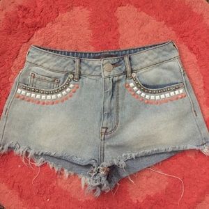 Kendall & Kylie High Rise Shorts