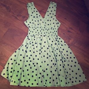 Polka dot summer dress