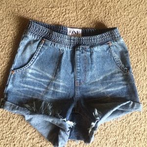 One Teaspoon jean shorts